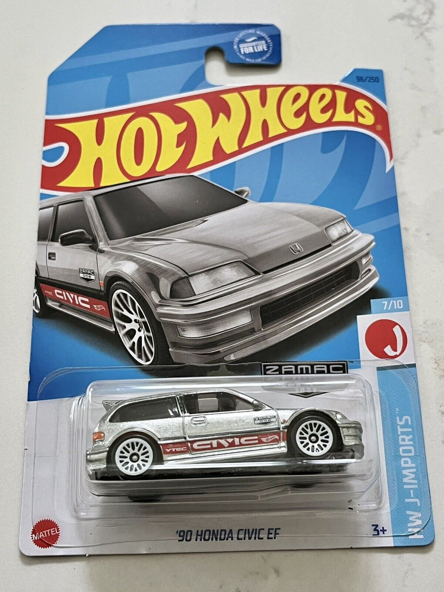 Hot Wheels Honda Civic ef ZAMAC House of Cars Florida